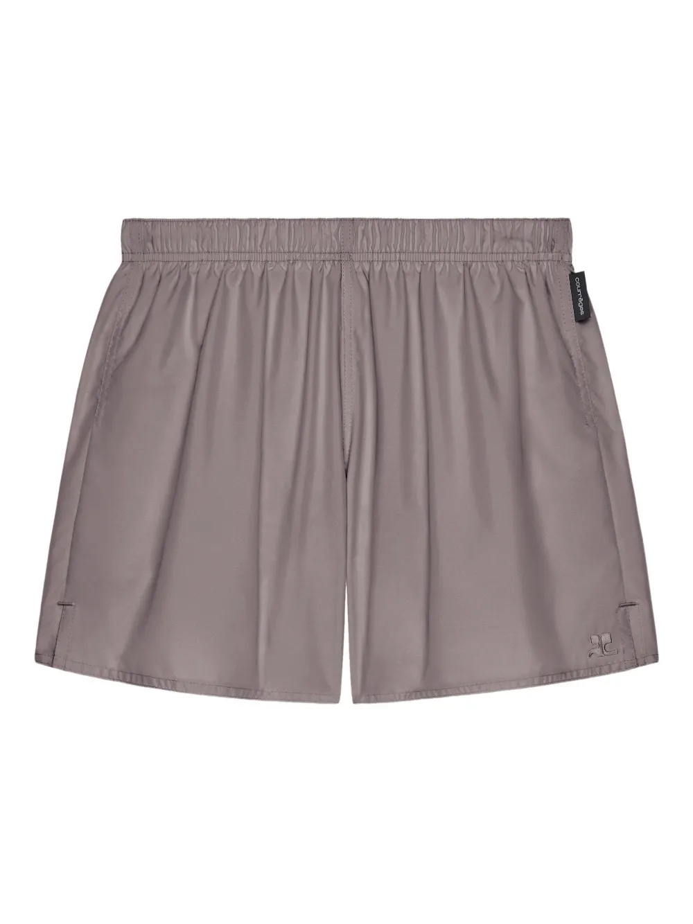 Courrèges back pocket shorts | Grey | Image 1