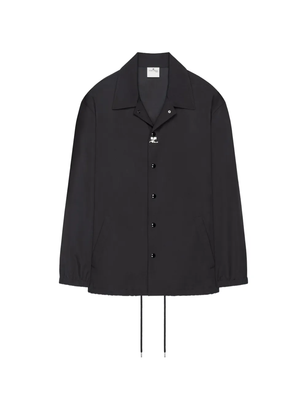 Courrèges Giacca con bottoni - Nero