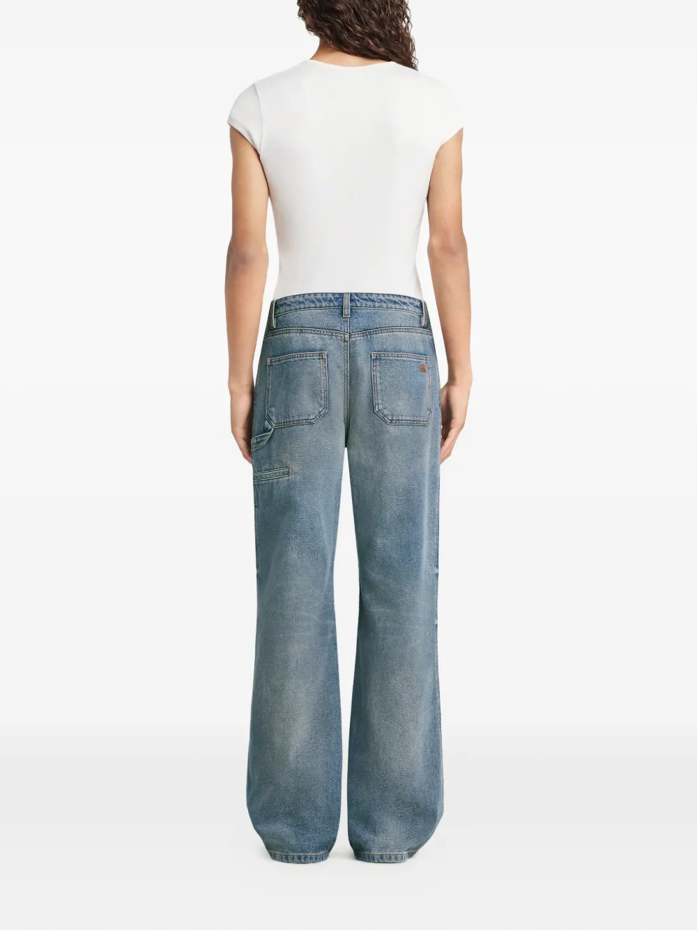Hammer pocket baggy trousers