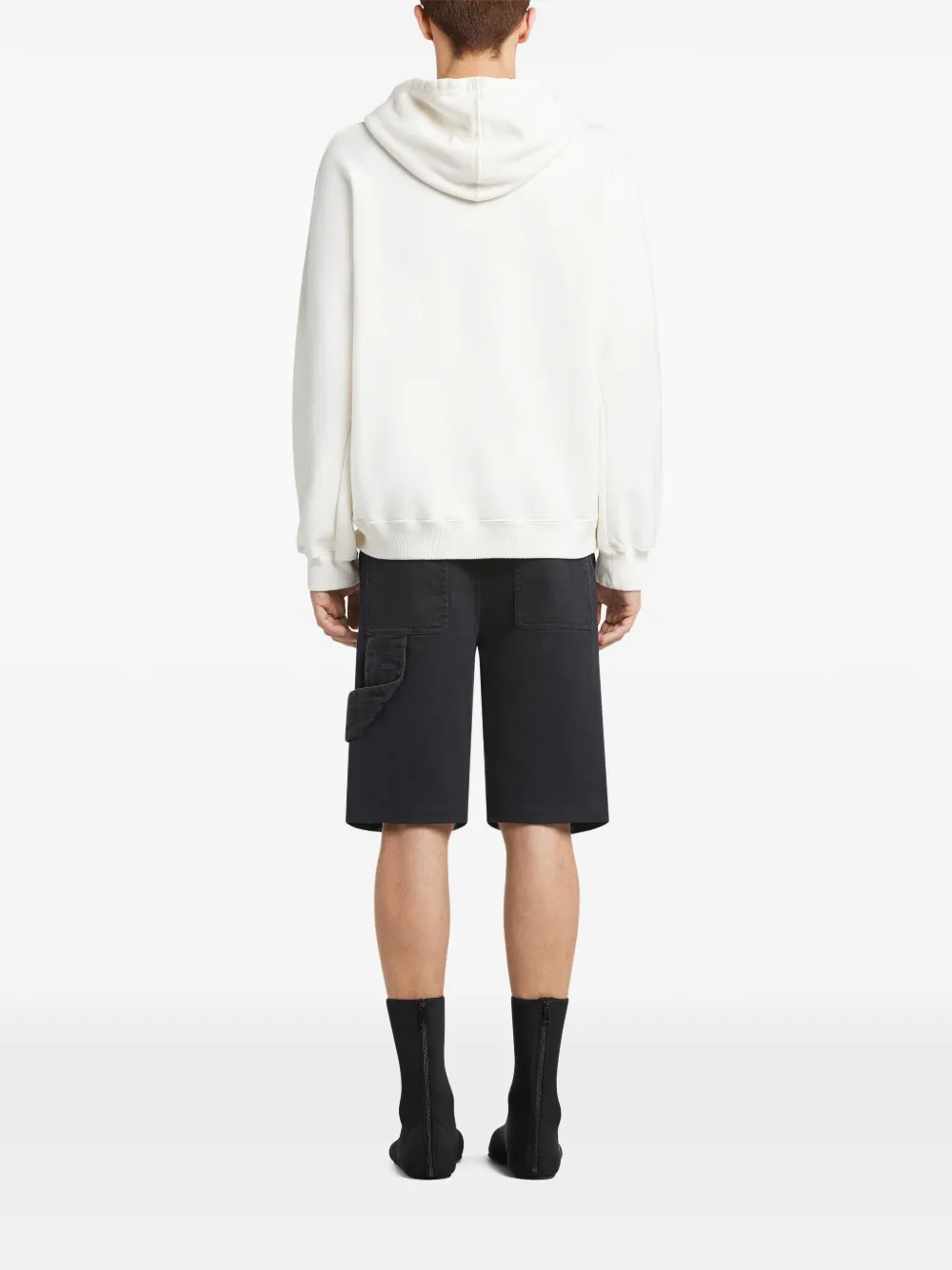 Courrèges Hammer shorts met logopatch Beige