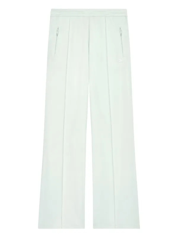 Courrèges Tracksuit Interlock Pants in Green