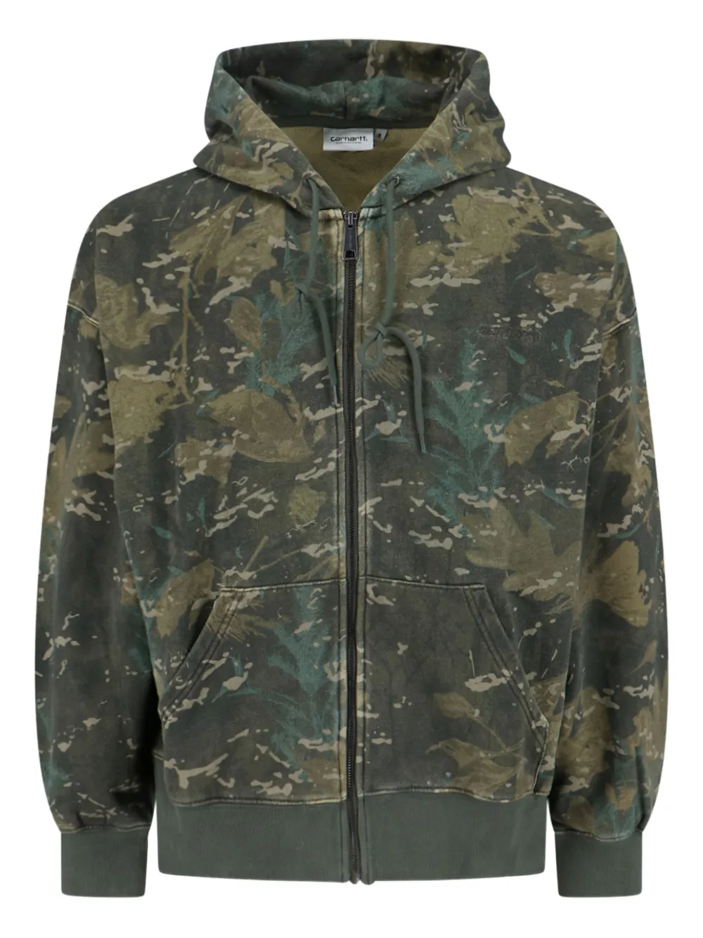 Carhartt WIP sudadera con capucha y cremallera | verde | Image 1