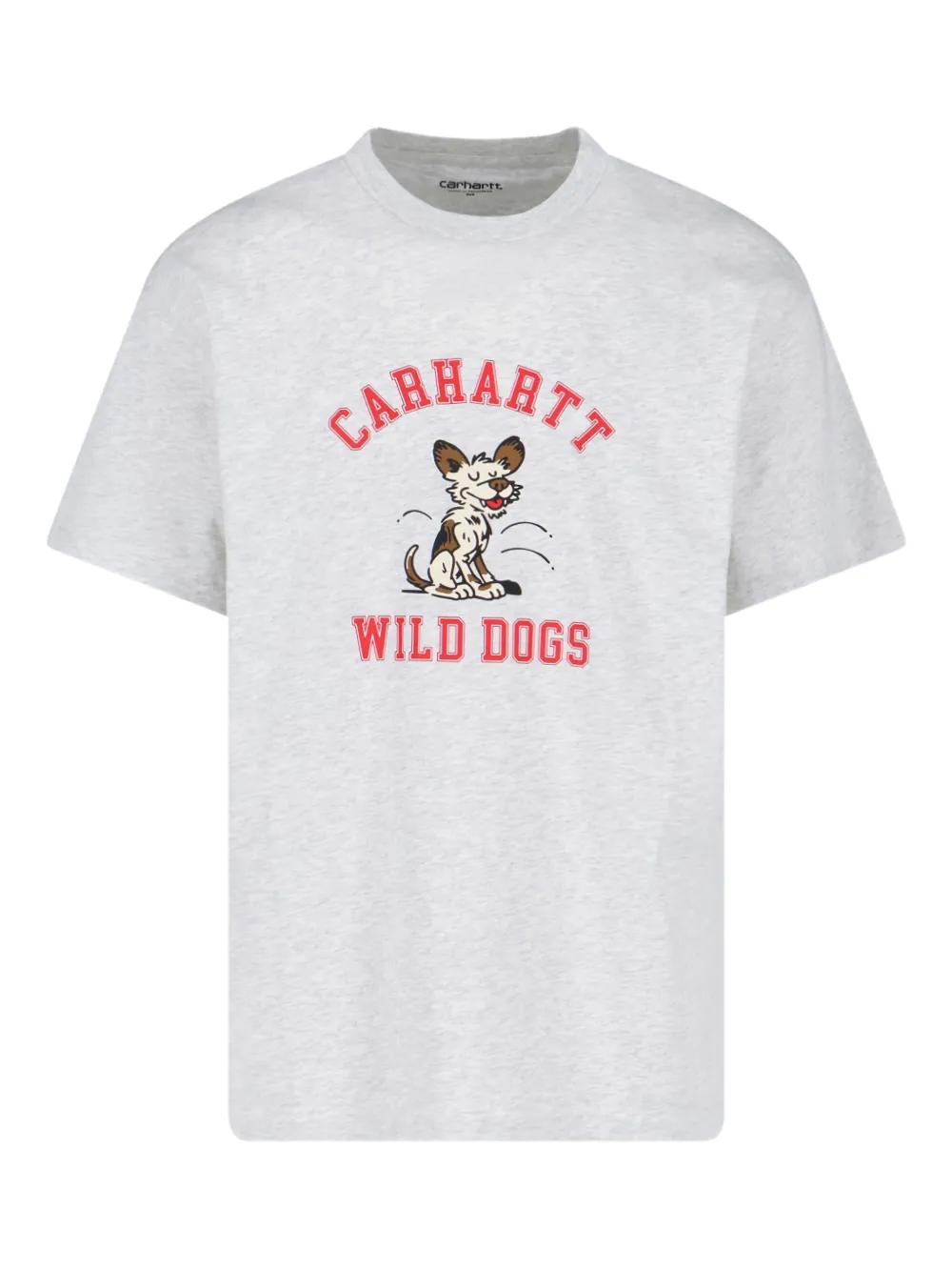Carhartt WIP t-shirt à motif chien sauvage | gris | Image 1