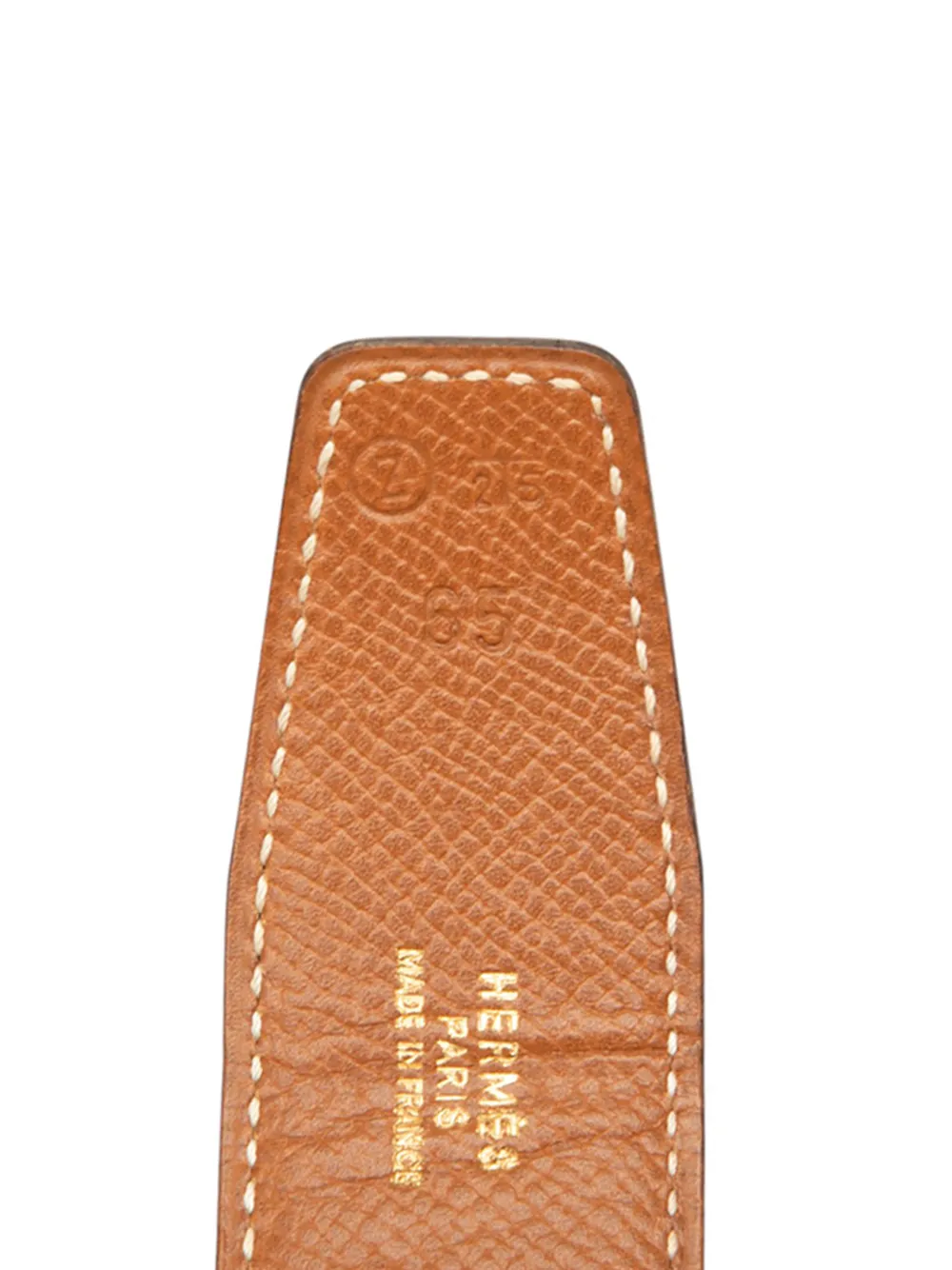 Hermès Pre-Owned 1996 Box Calf Horse Buckle belt | Image 2