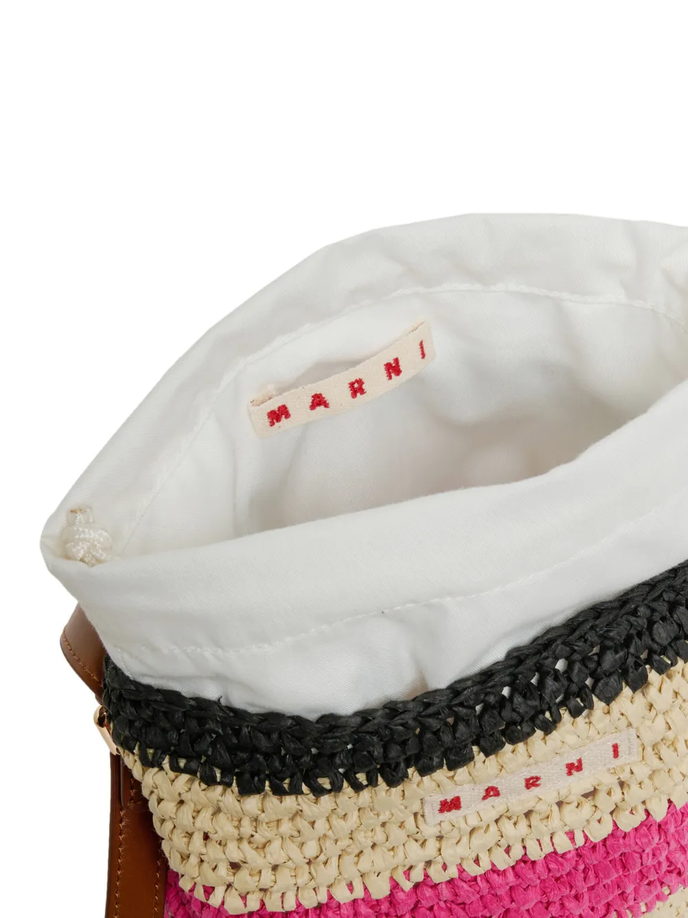 Marni Kids Schoudertas met logopatch Zwart