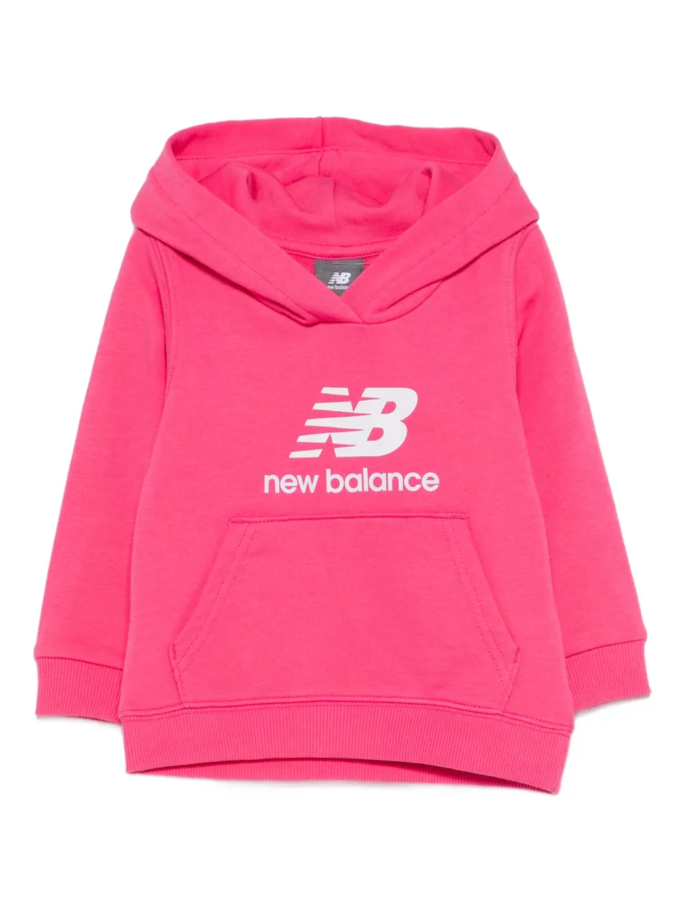 New Balance Kids Hoodie met buidelzak Roze