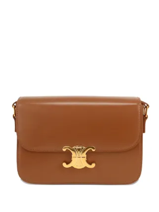 Celine Pre-Owned 2020s トリオンフ レザーショルダーバッグ