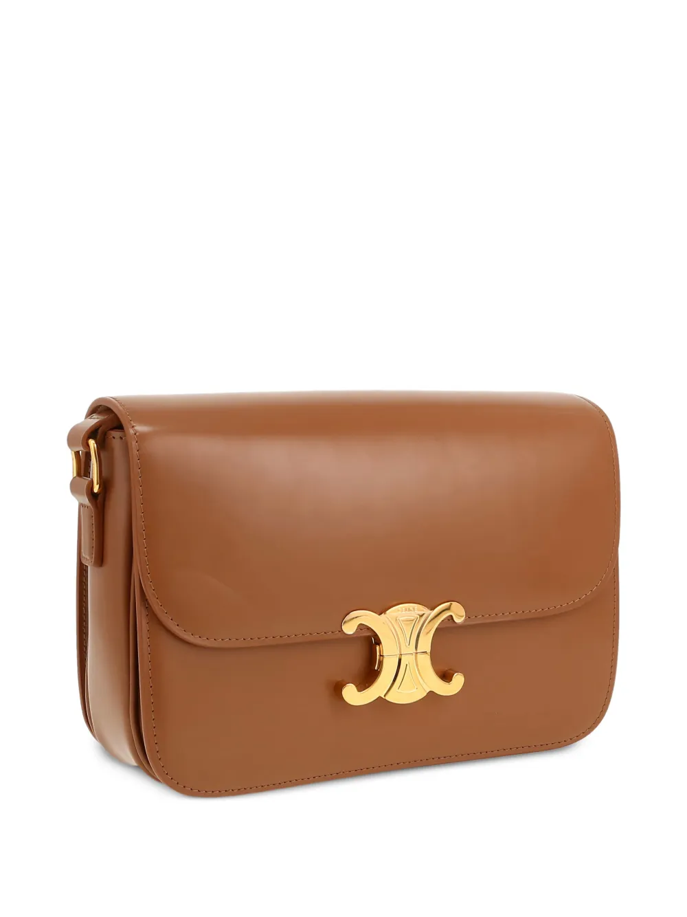 Celine Pre-Owned 2020s トリオンフ レザーショルダーバッグ