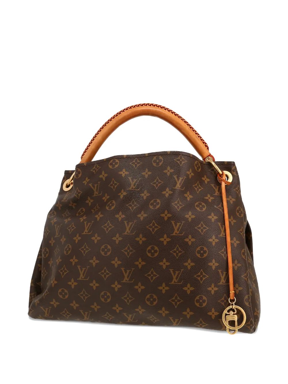 Louis Vuitton Pre-Owned 2010 Artsy monogram braided-handle tote bag - Bruin