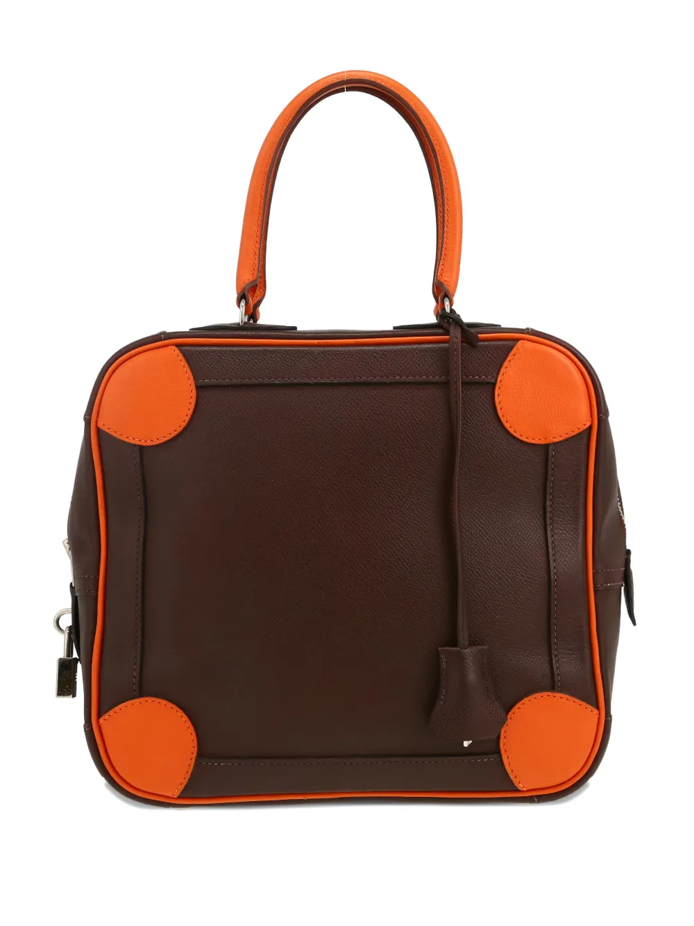 Hermès Pre-Owned 2005 Omnibus double-handle zip tote bag | Brown | Image 1