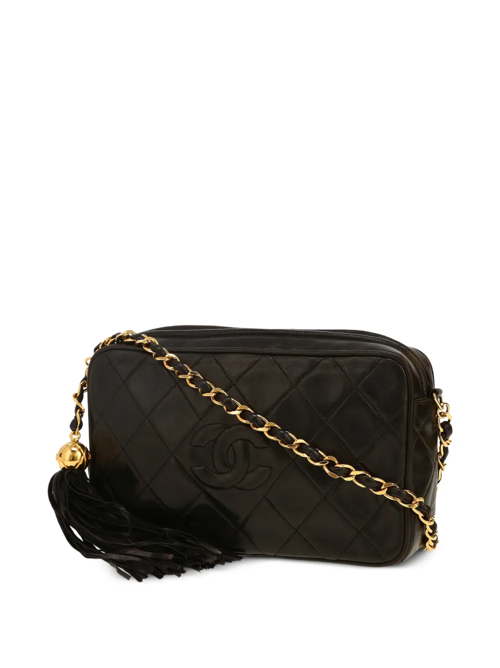 1994 Quilted Tassel Crossbody Bag