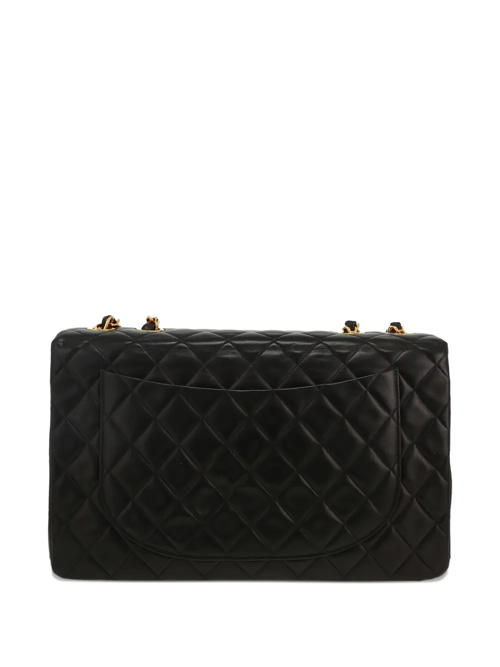 CHANEL Pre-Owned 1996 Timeless Maxi Jumbo quilted shoulder bag - Zwart