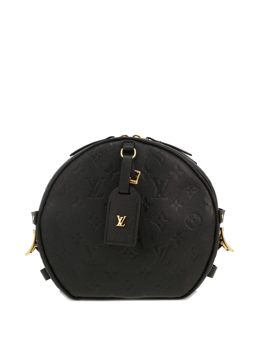 Louis Vuitton Pre-Owned 2020's Boîte Chapeau empreinte-monogram crossbody bag - Nero