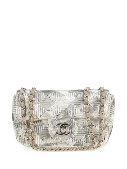 CHANEL Pre-Owned 2014 mini Timeless sequin shoulder bag