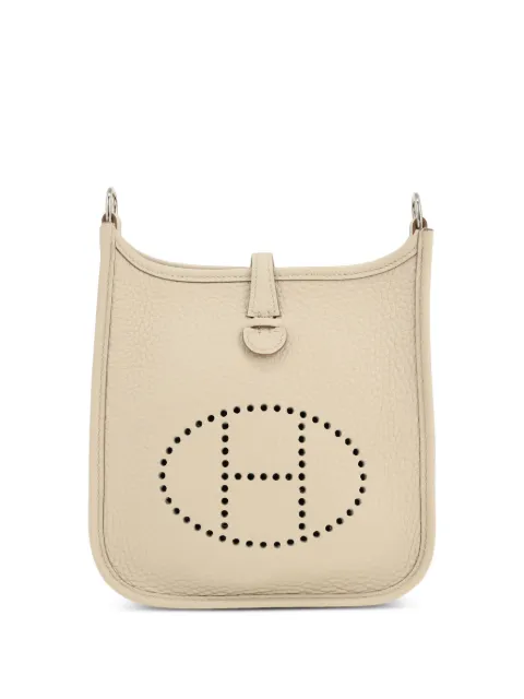 Hermès Pre-Owned 2022 mini Evelyne perforated shoulder bag