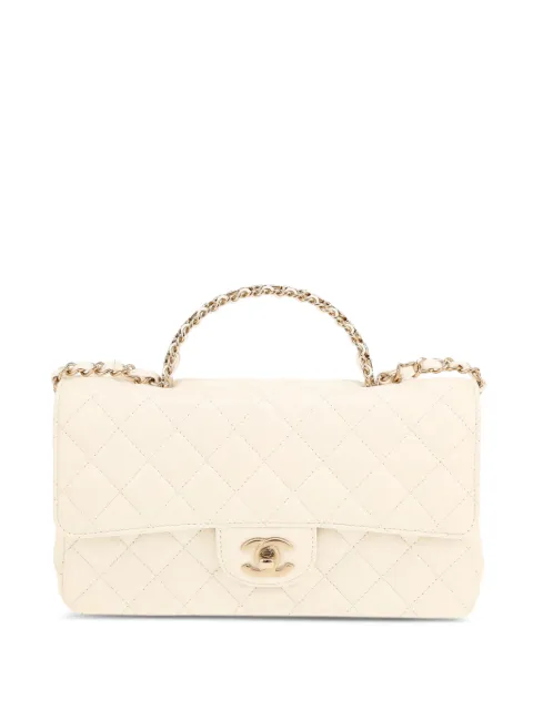 CHANEL Pre-Owned sac cabas matelassé à anse sur le dessus (années 2020)