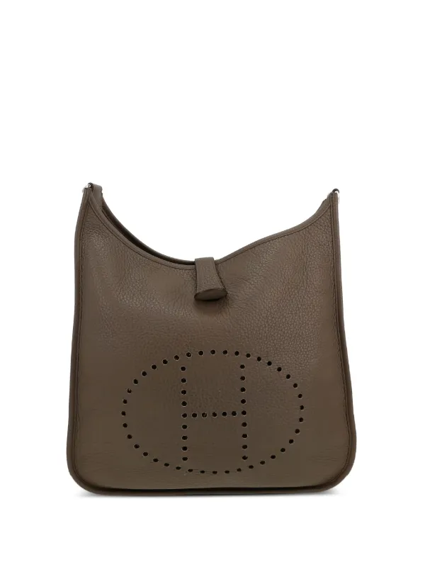 Hermès Pre-owned 2019 Evelyne III Shoulder Bag in Brown