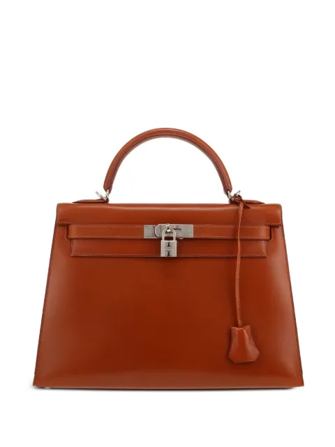Hermès Pre-Owned 2001 Kelly 32 leather tote bag