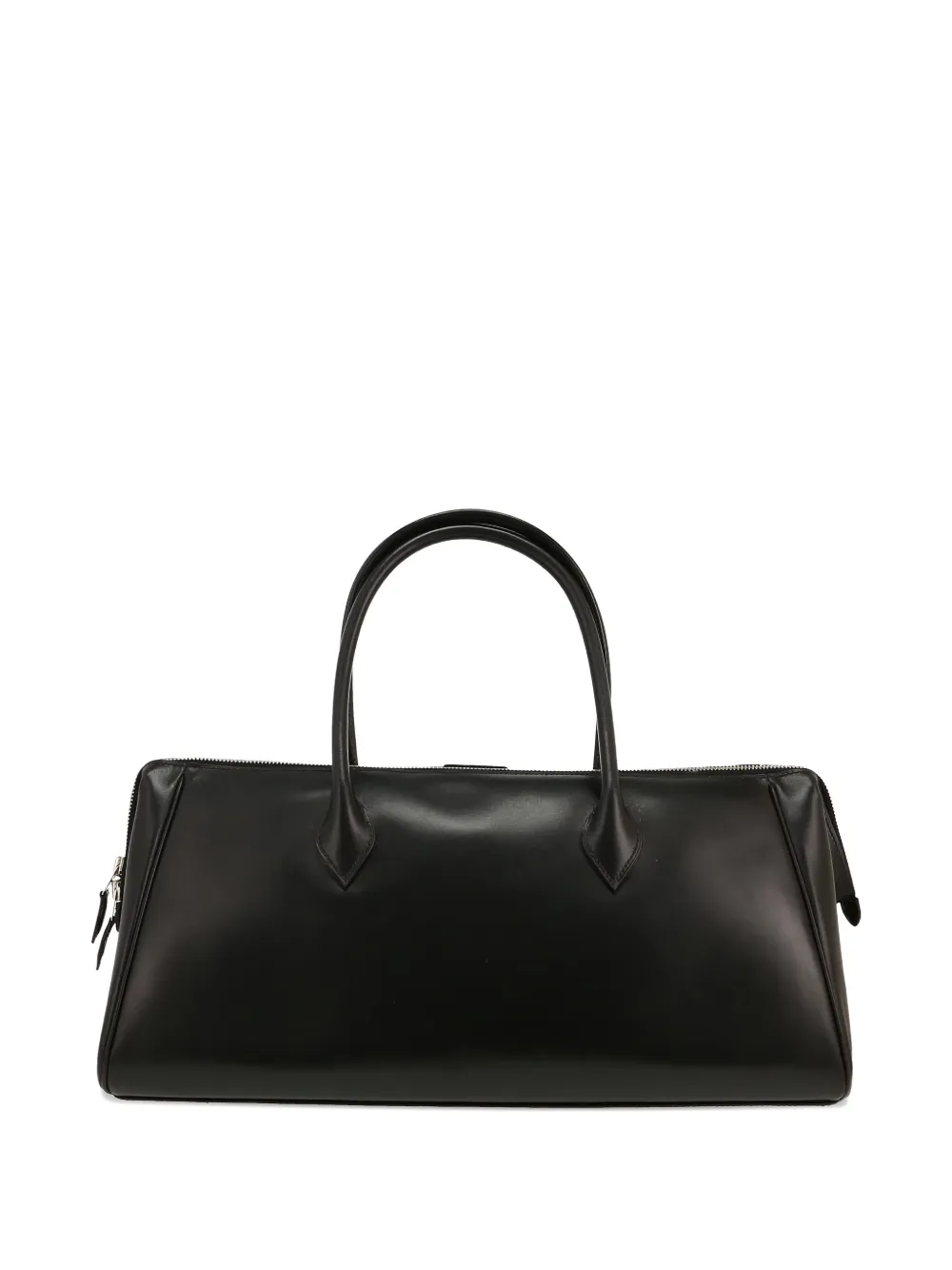 HERMES Pre-owned Paris-bombay Leather Tote Bag In Black