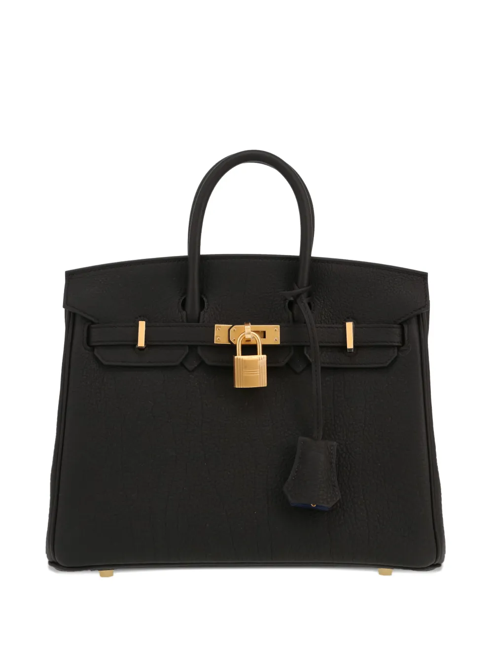 Hermès Pre-Owned 2025 Birkin 25 leather tote bag - Nero