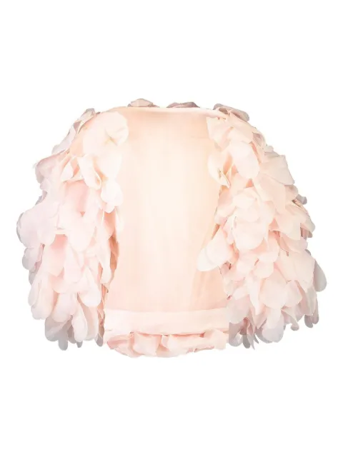 Aje Lyric ruffled cape