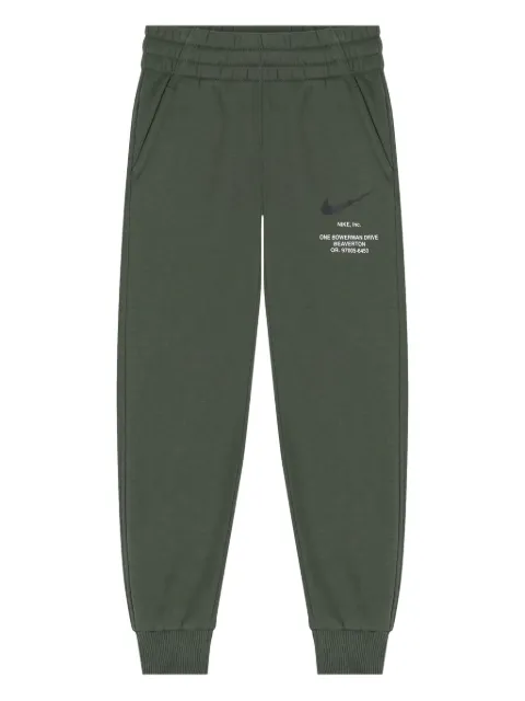 Nike Kids 로고 디테일 트랙팬츠