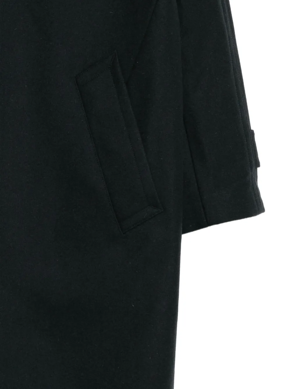  Rier Single-breasted Coat - Black 