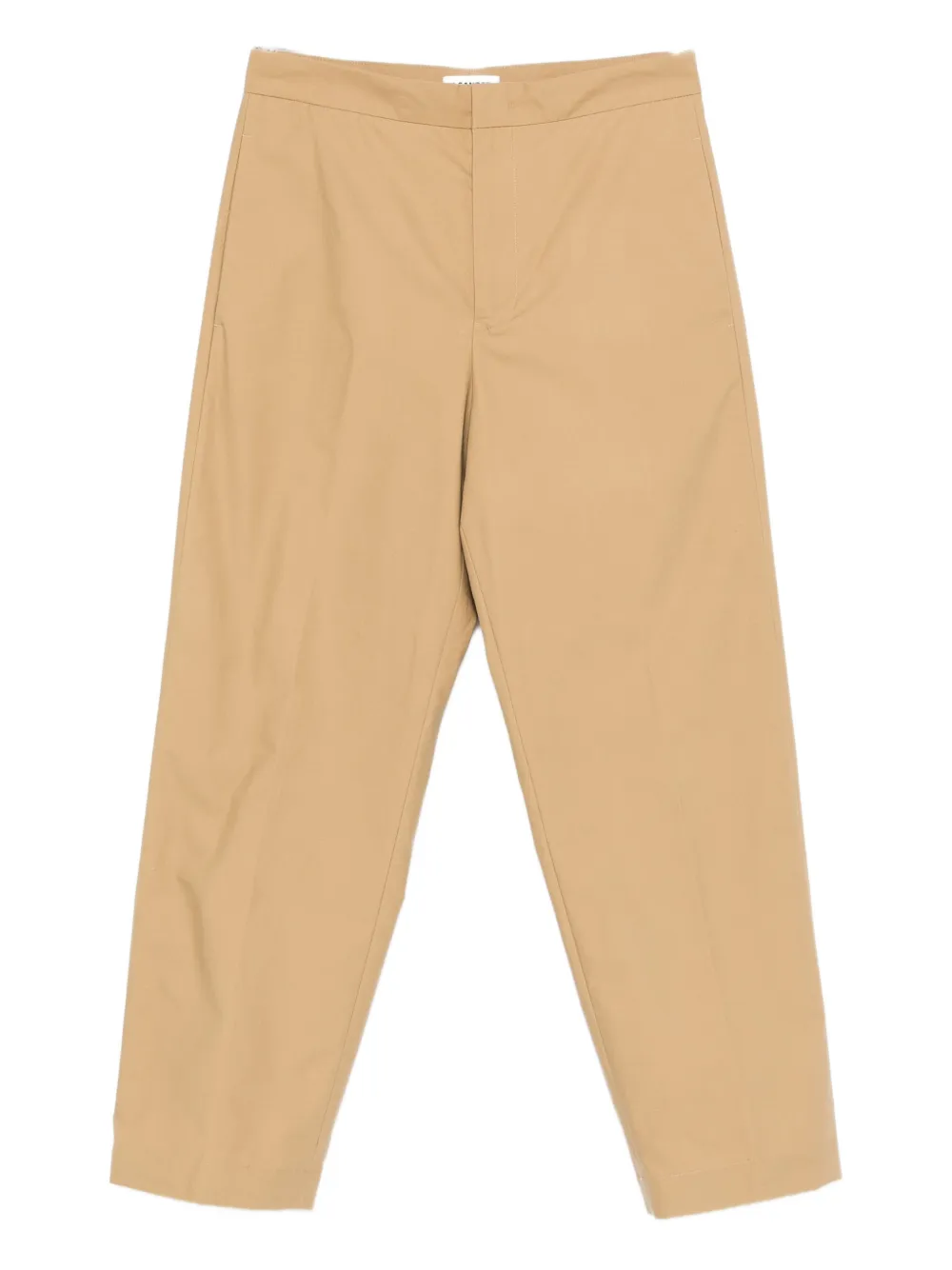 JIL SANDER+ Pantaloni affusolati in cotone - Toni neutri