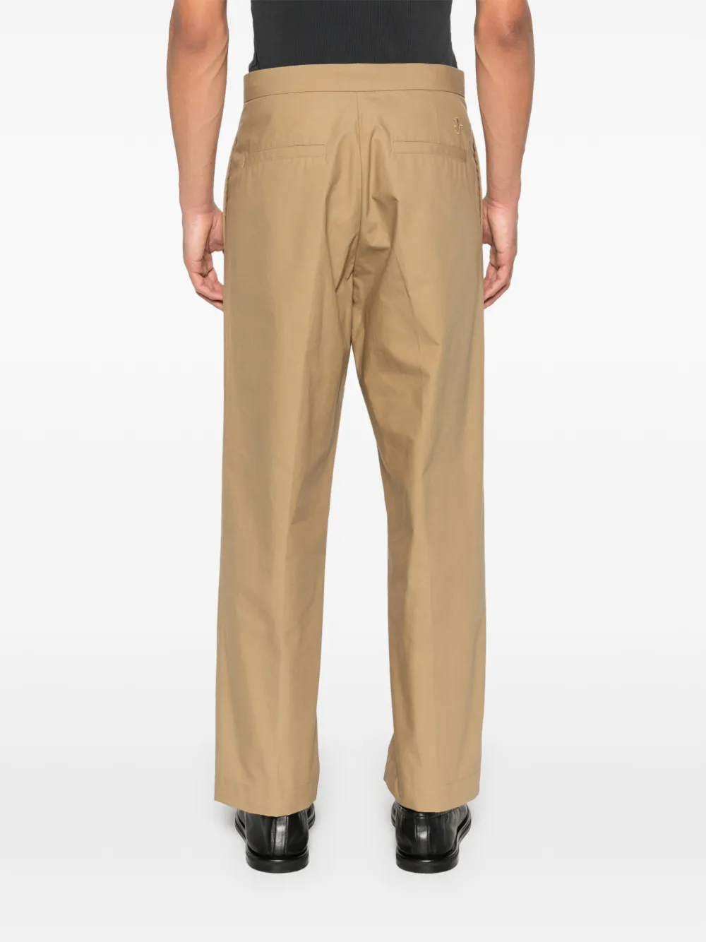 JIL SANDER+ Broek met toelopende pijpen Beige