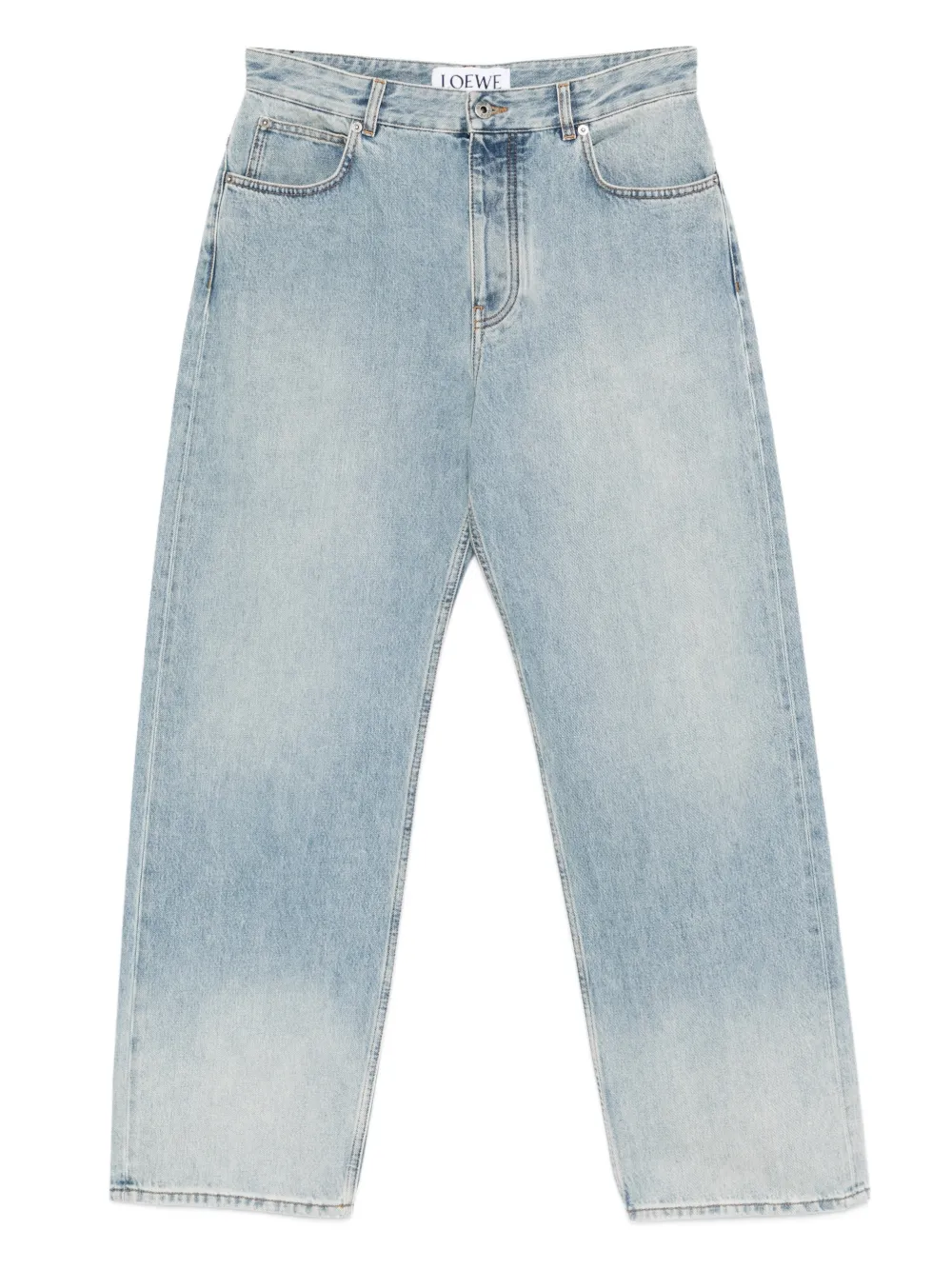 LOEWE belt-loops jeans | Blue | Image 1