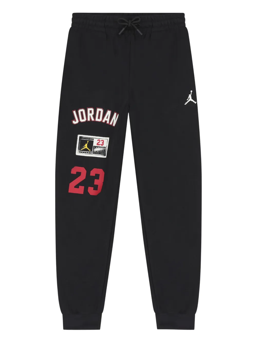 Nike Kids Jordan logo track pants - Nero