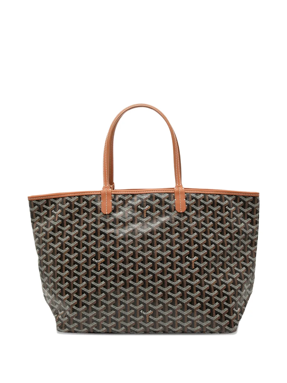 Pre-owned Goyard 2022 Ine Saint Louis Pm Tote Bag In Black