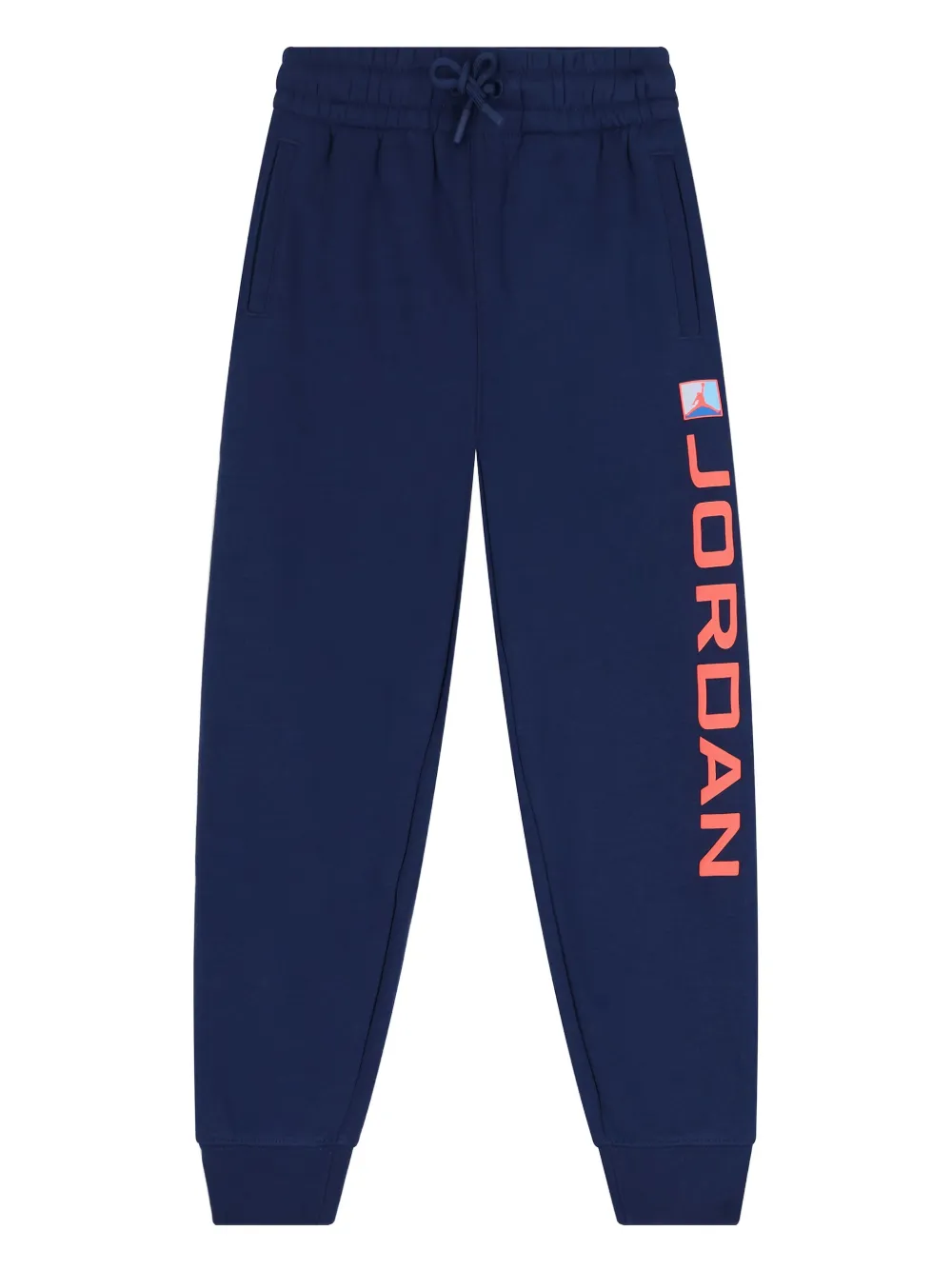 Nike Kids Jordan logo track pants - Blu