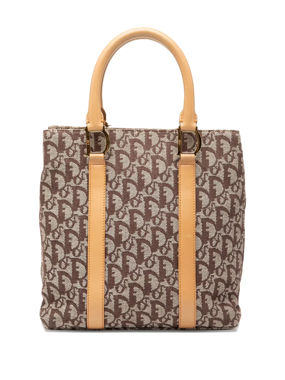 DIOR Pre-owned 2011 Issimo Trotter Canvas Tote Bag In Brown