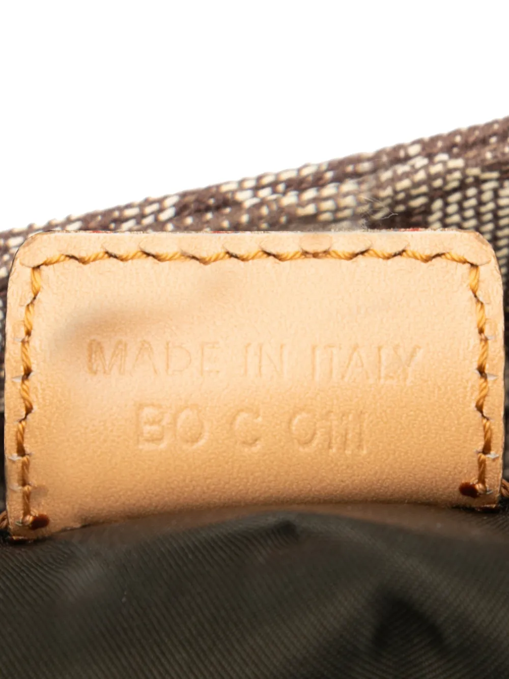 DIOR Pre-owned 2011 Issimo Trotter Canvas Tote Bag In Brown