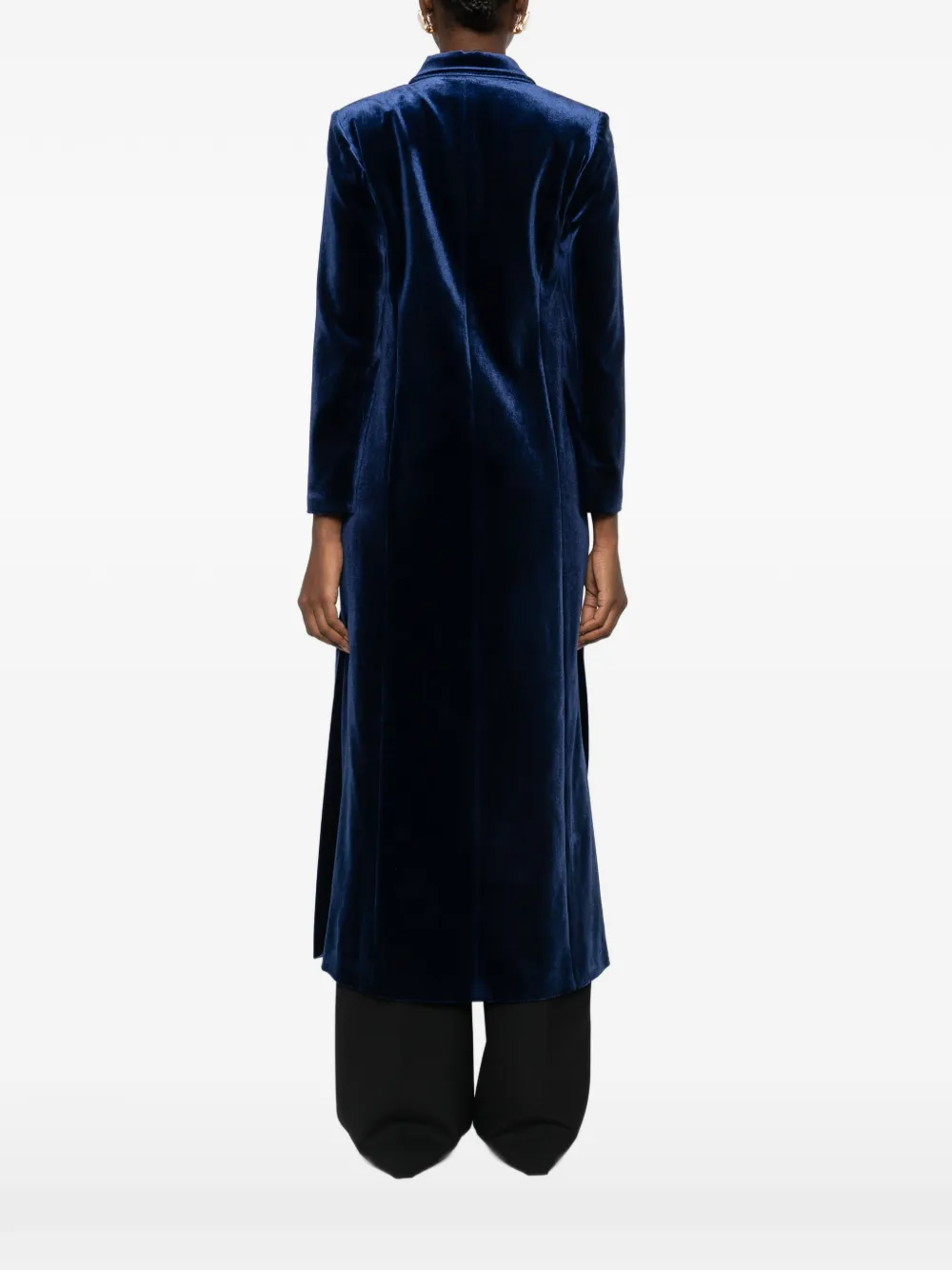 Blanca Vita Jas met dubbele rij knopen Blauw