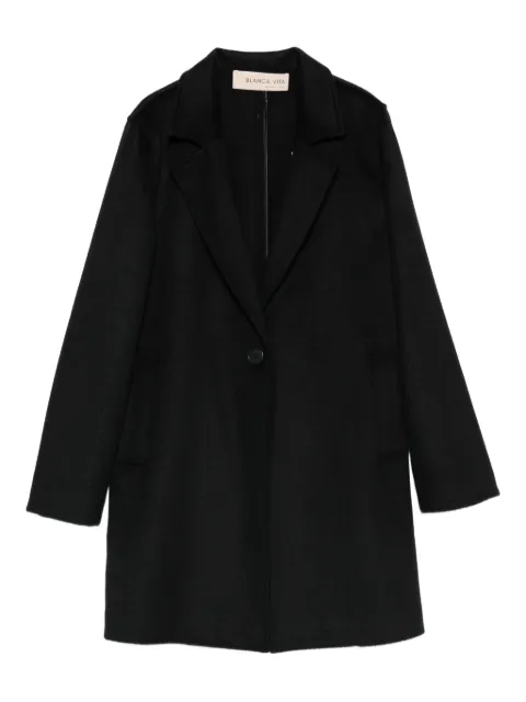 Blanca Vita notched coat