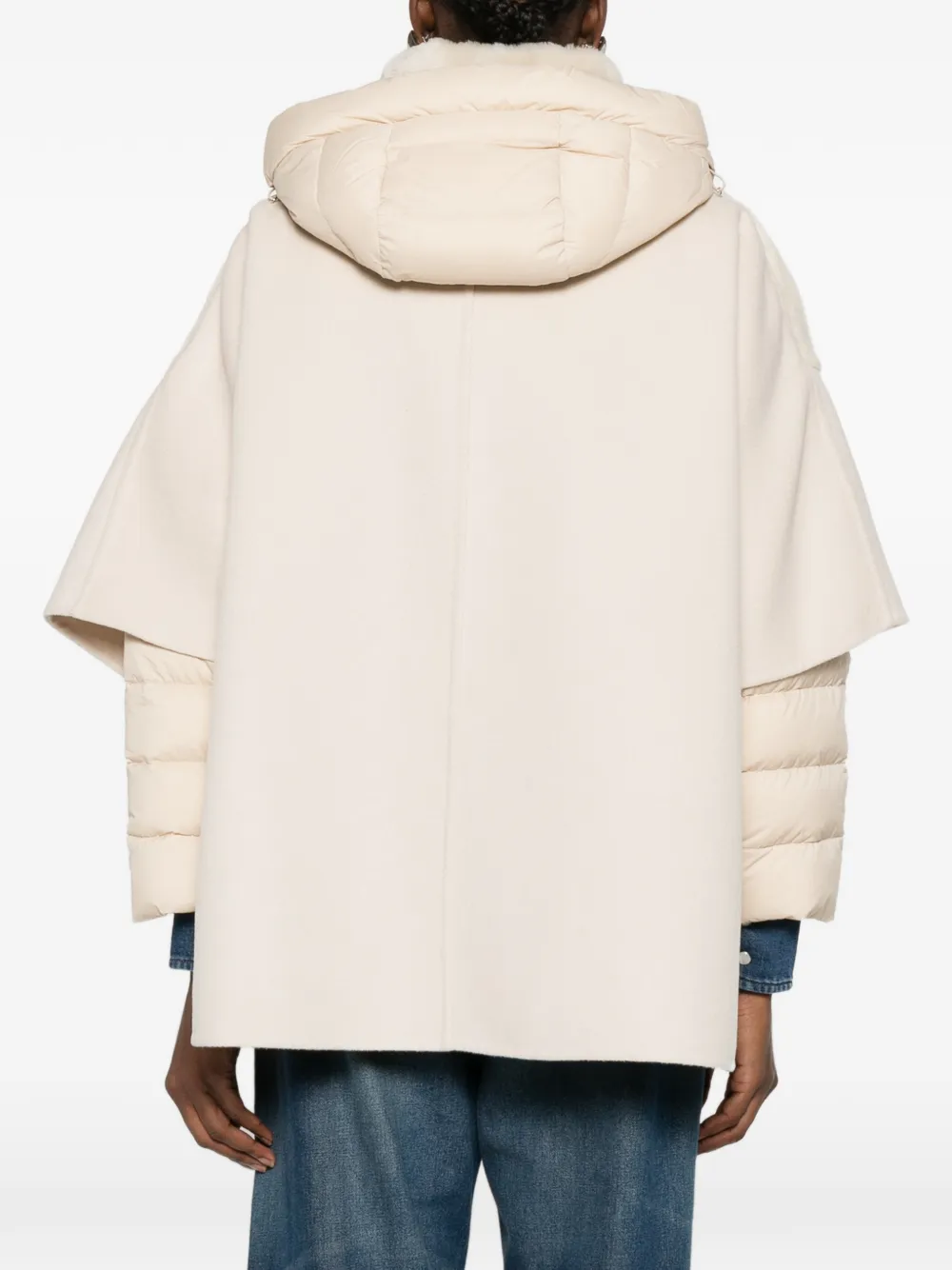 Moorer Jas met ritssluiting Beige