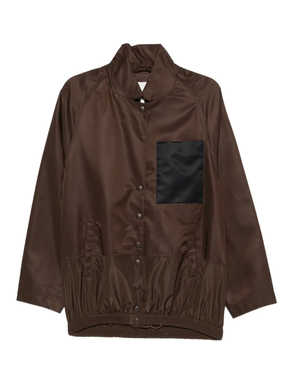 Tibi chest-pocket bomber jacket | Brown | Image 1