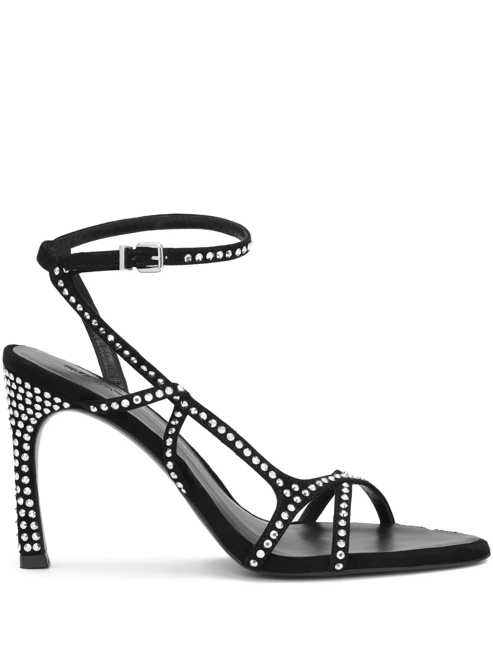 ROTATE BIRGER CHRISTENSEN rhinestone-embellished sandals | Black | Image 1