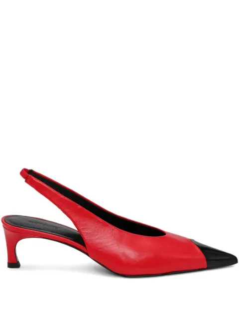 ROTATE BIRGER CHRISTENSEN slingback leather pumps