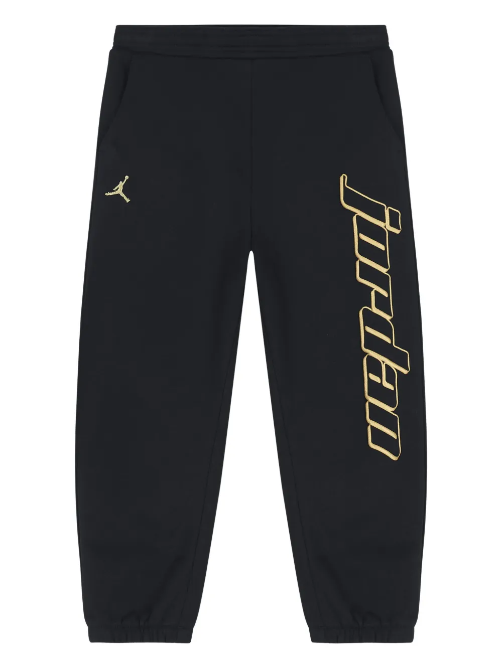 Nike Kids Jordan logo track pants - Nero