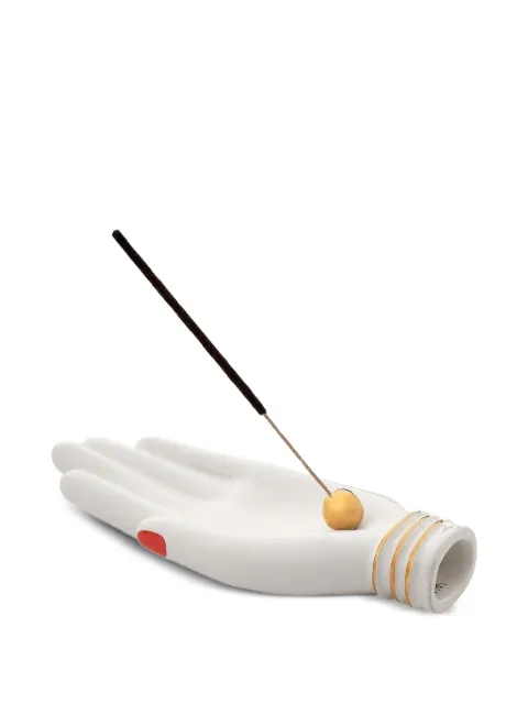 Bitossi Home hand golden-trim icense holder