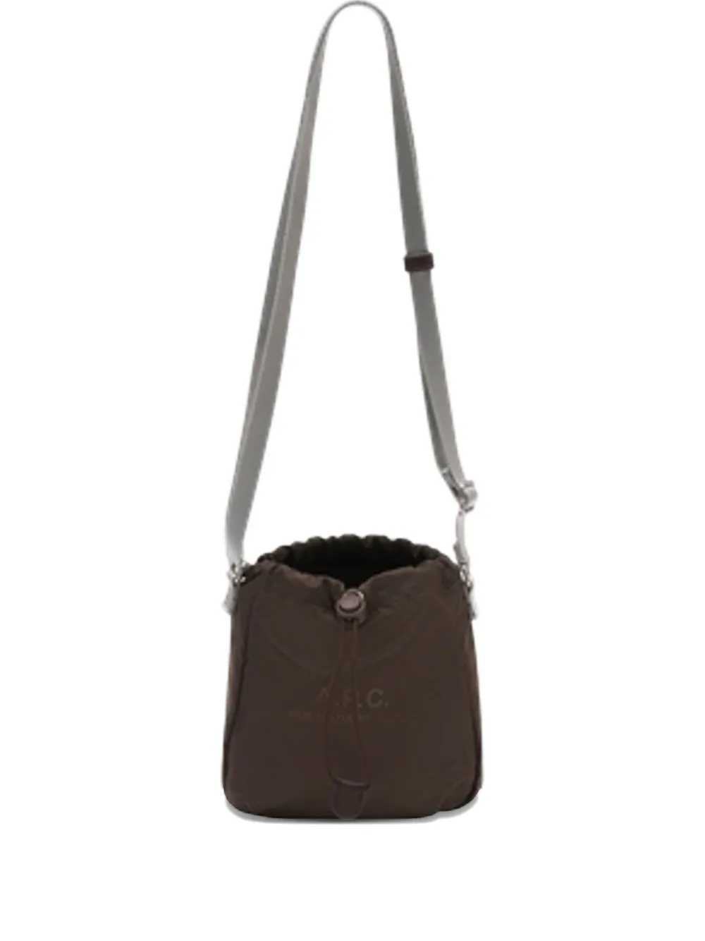 A.P.C. adjustable strap backstage crossbody | Brown | Image 1