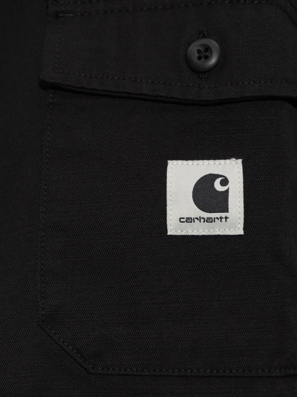 Carhartt WIP Overhemd met opgestikte zak Zwart