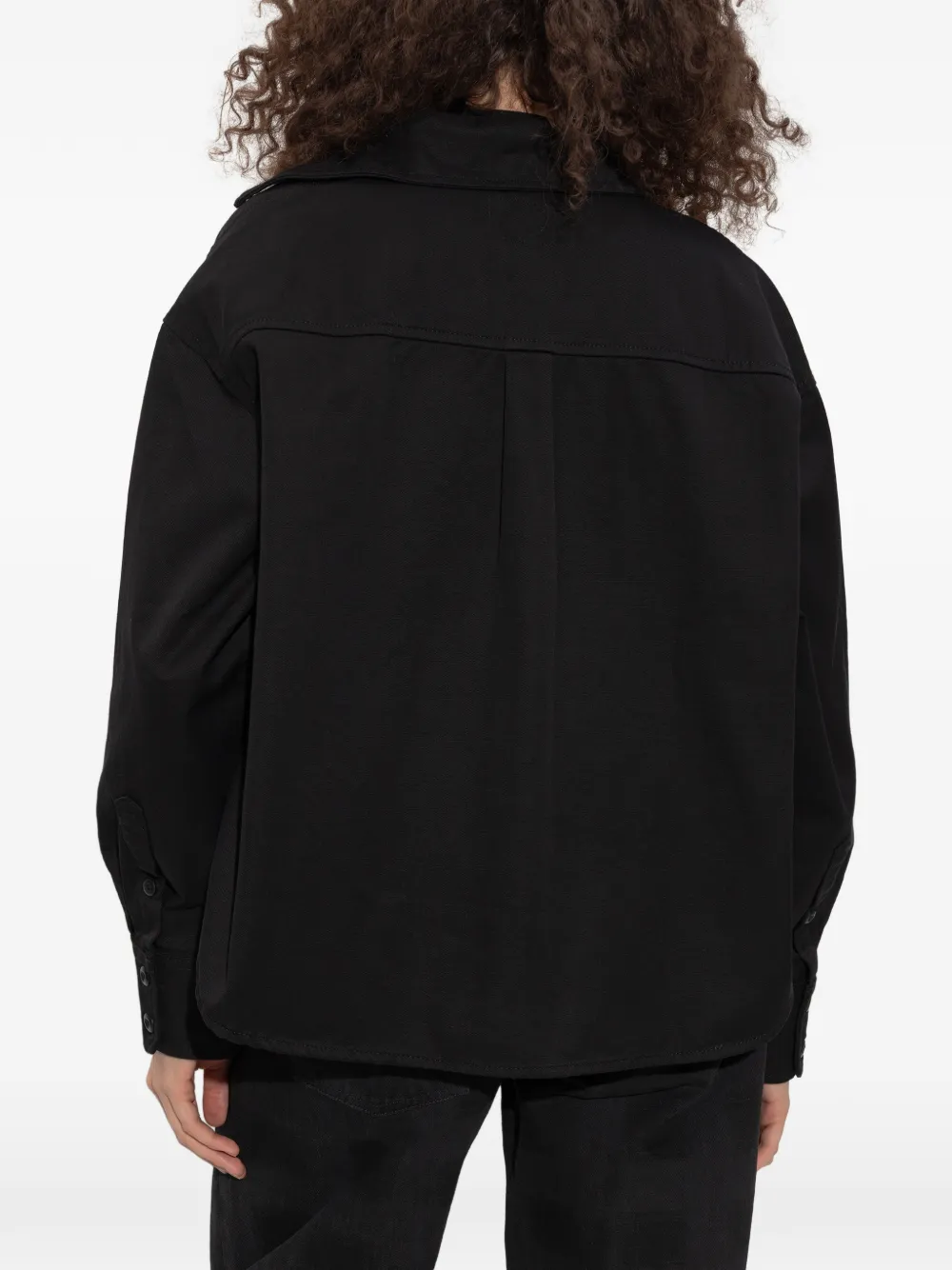 Carhartt WIP Overhemd met opgestikte zak Zwart
