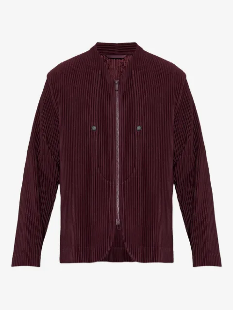 Homme Plissé Issey Miyake Quarry zip-up jacket