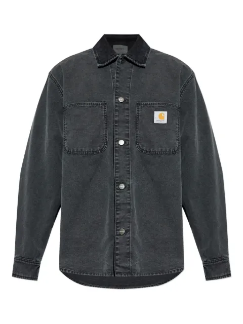 Carhartt WIP logo-patch pocket shirt