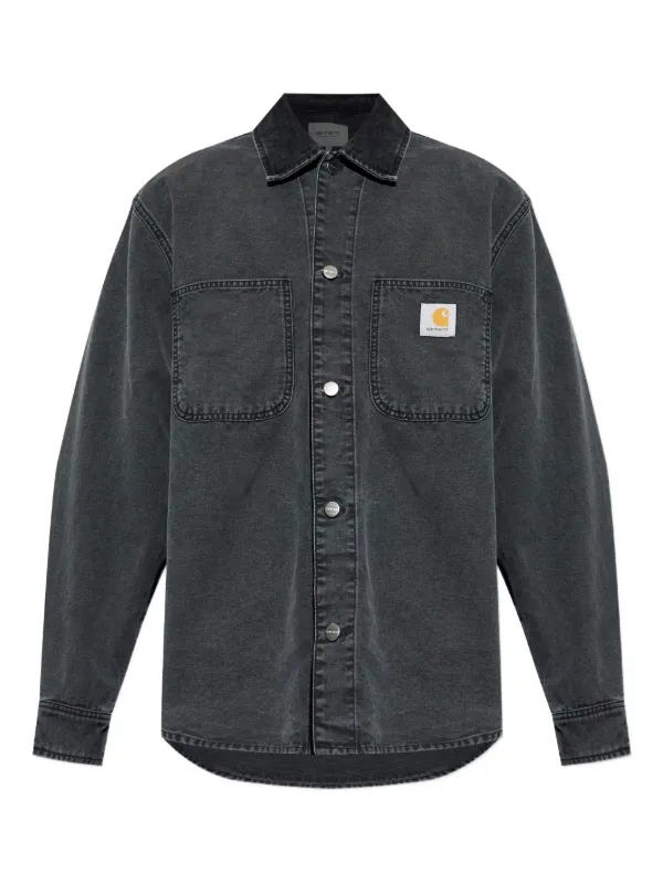 LOHEN BIG PATCH POCKET SHIRT グレー 32908717_63380188_600.jpg