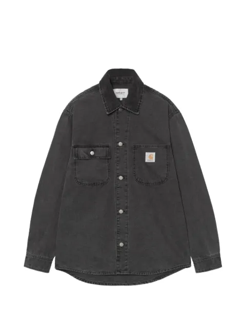 Carhartt WIP logo-patch pocket shirt